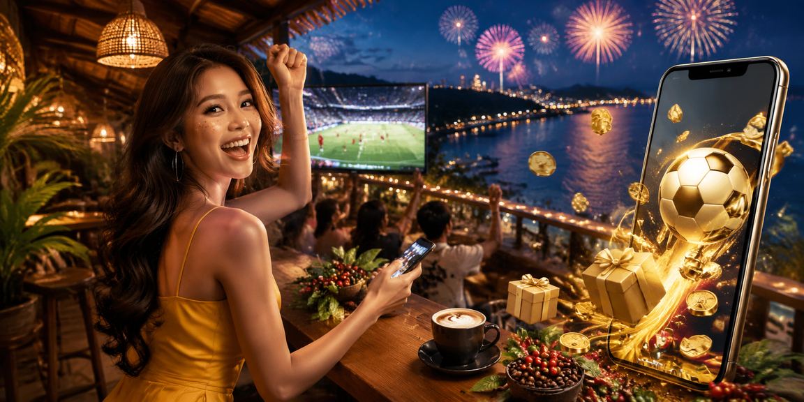 Người dùng Phú Quốc nhận rebate thưởng cá cược k70e tại quán cà phê ven biển
